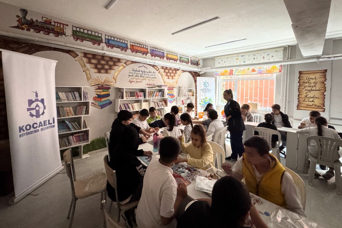 Kocaeli’de atıklar sanata dönüştü